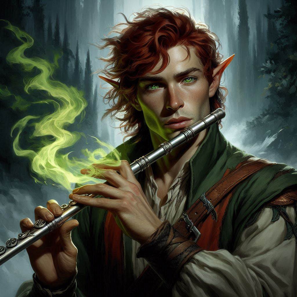 Aric 'Dustin Dwint' as one of the renowned performers of the Wanderlust Revue